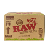 RAW Organic King Size 800 Cones