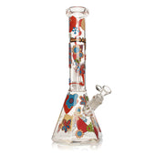 Cheech & Chong Glass 15" Power to the Flower Dual Chamber
