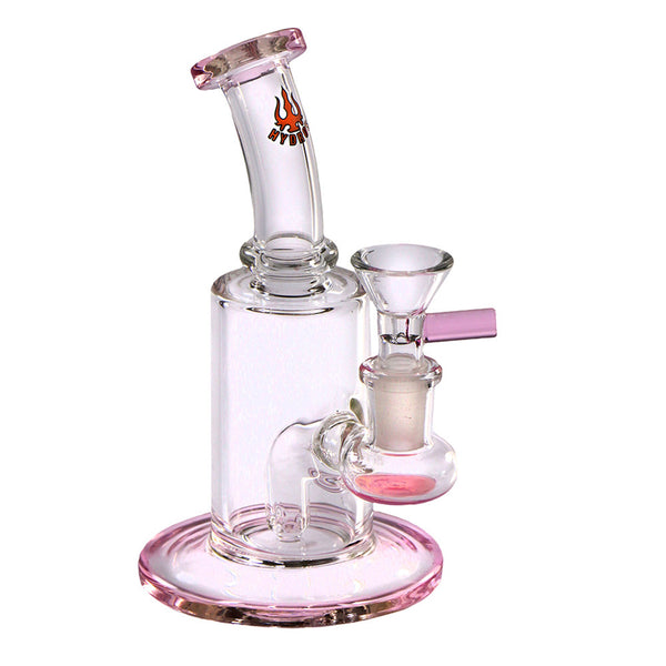 Hydros Mini Tube Cookie Bottom Pink BC Smoke Shop