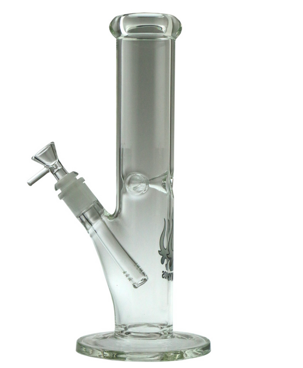 Hydros Straight Clear Thick Bong BC Smoke Shop