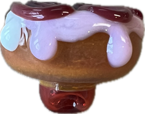 Jam Bear Glass Mini Donut Spinner Carb Caps