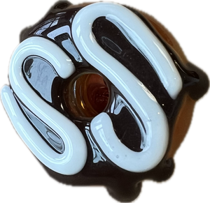 Jam Bear Glass Mini Donut Spinner Carb Caps