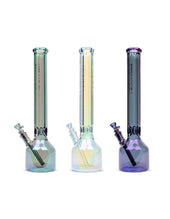 Red Eye Tek 18" Tall Metallic Terminator Finish Hex Tube W/Canteen Base and Embossed Logo set