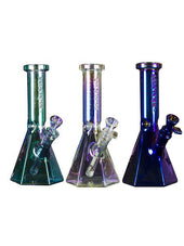 Red Eye Tek™ 10" Metallic Terminator Finish Hex Base Beaker Tube set