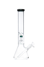 Nice Glass 16 inch Showerhead Beaker teal