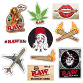 RAW Vinyl Sticker 10 Packs