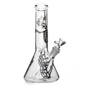 Red Eye Glass Beaker Skelebong