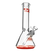 Red Eye Glass 12" 7mm Thick Modern Since 2003 Beaker Base Water Pipe