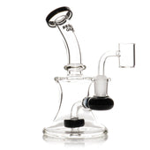 Red Eye Glass 5" Concentrate Rig black