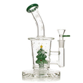 Red Eye Glass Christmas Tree Bubbler