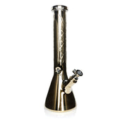 Red Eye Tek 15" 7mm Thick Metallic Terminator Finish Cosmic Gold Traditions Series Beaker Tube