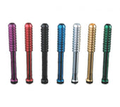 Anodized 3'' Dugout Bat