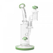 Red Eye Glass Funguy Mushroom Dab Rig Set