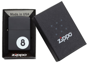 Zippo 8-Ball Design 2843
