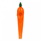 Red Eye Glass Carrot Hand Pipe