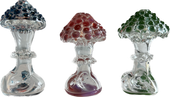 Group Picture of 3 mushroom pipes with skirt