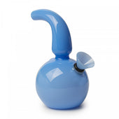 Red Eye Glass Hand Grenade Bubbler