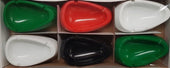 Ashtray Basic Plain Assorted Colours