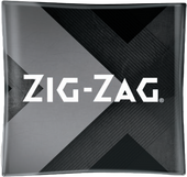 Zig-Zag Shatter Resistant Glass Ashtray Black