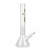 Cheech & Chong Glass 14'' Tall Sergeant Standanko Beaker Tube W/14mm Joint Bong clear