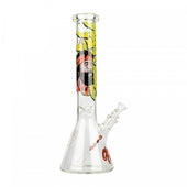 Bong borosilicate glass Iconic artwork Pull-out 14mm Downstem 150mm bongs canada cannabis