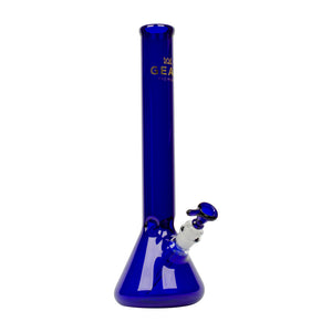 GEAR 14'' Tall Beaker Tube Bong Cobalt Blue