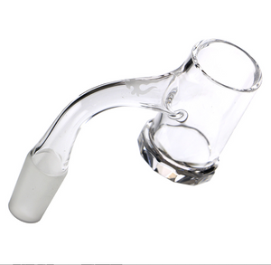 Hydros Quartz Banger With Faceted Base angle