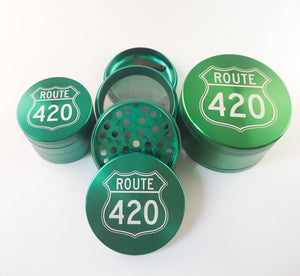 Route 420 Grinder 4 Piece Green