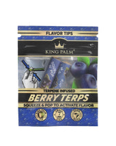 King Palm Flavoured Filters – Berry Terps (7mm)