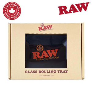 Raw Glass Mini Tray- Black