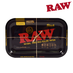 Raw Black Rolling Trays
