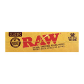 RAW Classic Natural Rolling Papers - King Size Wide