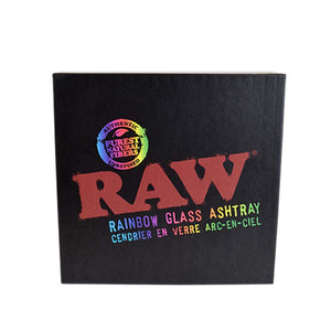 RAW Prism Diamond-facet Cut Ashtray - Rainbow