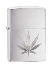 Zippo Engraved Leaf Design 29587