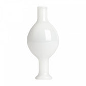 Solid Colour Bubble Carb Cap white