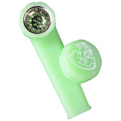 Lit Silicone Handpipe GLOW-IN-THE-DARK