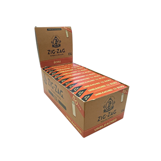 Zig Zag Unbleached 1 1/4 Paper and Tips - BC Smoke Shop Zig Zag Unbleached 1 1/4 Paper and Tips - BC Smoke Shop
