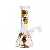 Red Eye Glass Ice Cream Dream Dab Rig