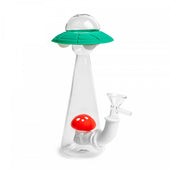 Lit Silicone Alien Abduction Bubbler
