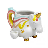 Magical Unicorn Ceramic Coffee Mug Pipe