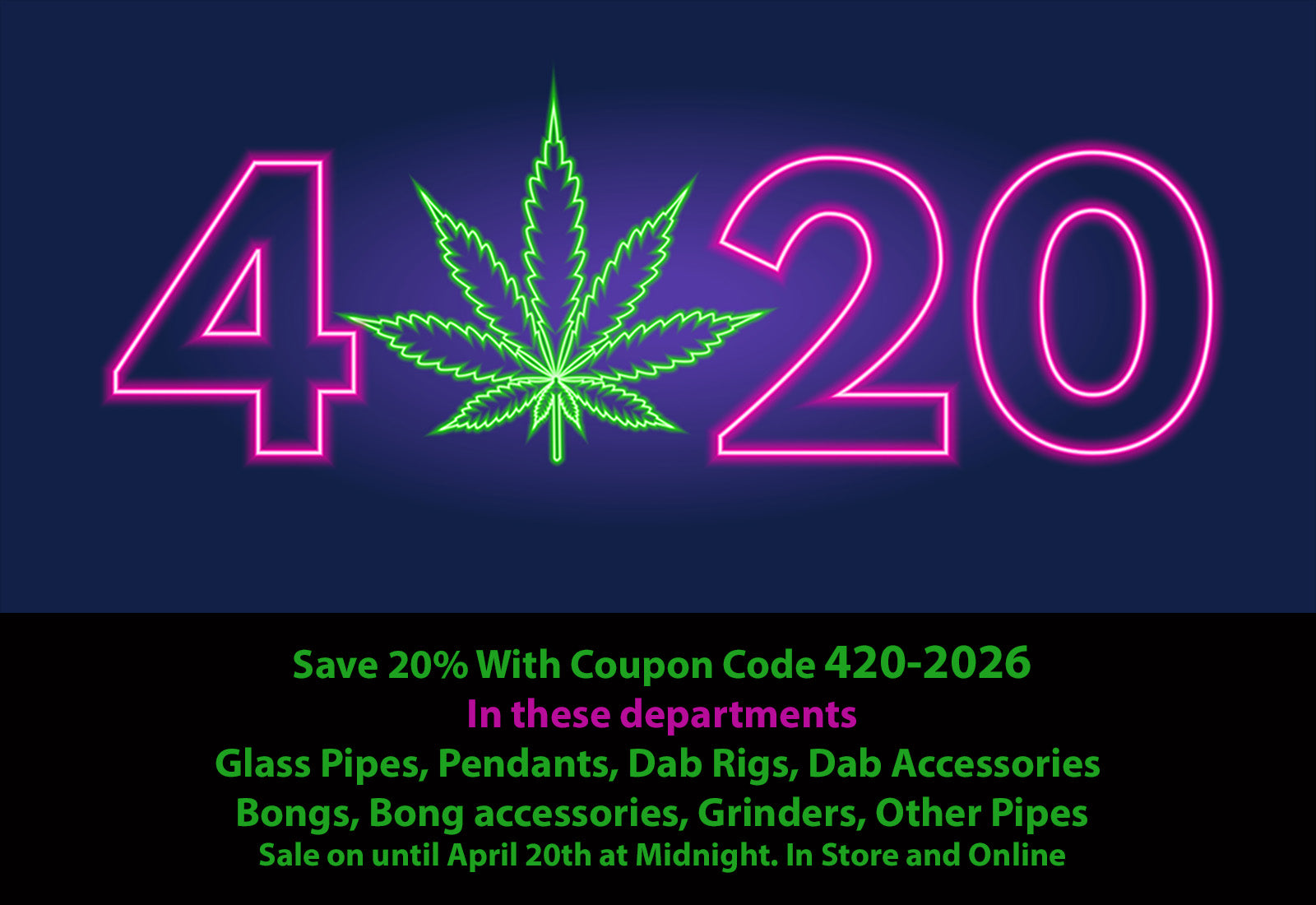 Coupon Code 420-2026