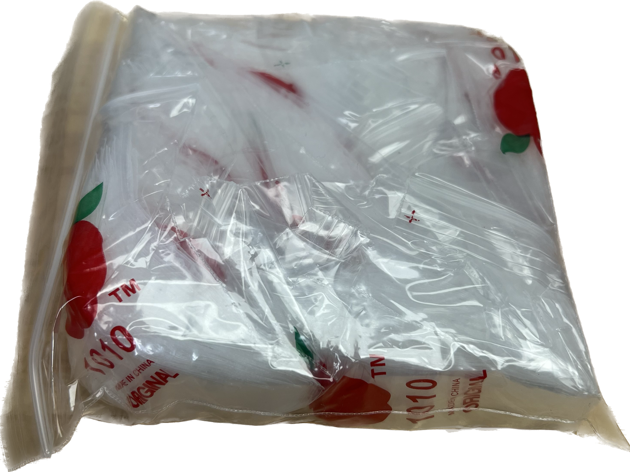 1010 mini apple ziplock bag with