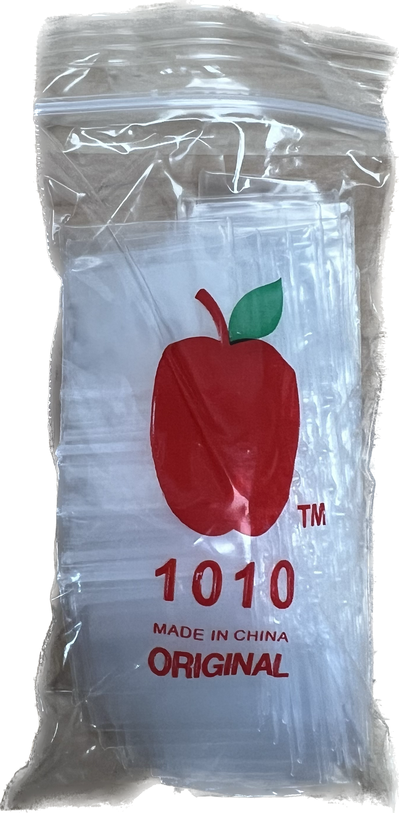 China Plastic Bags, Mini Apple Baggies, Zip Lock Bag/Ziplock Bag