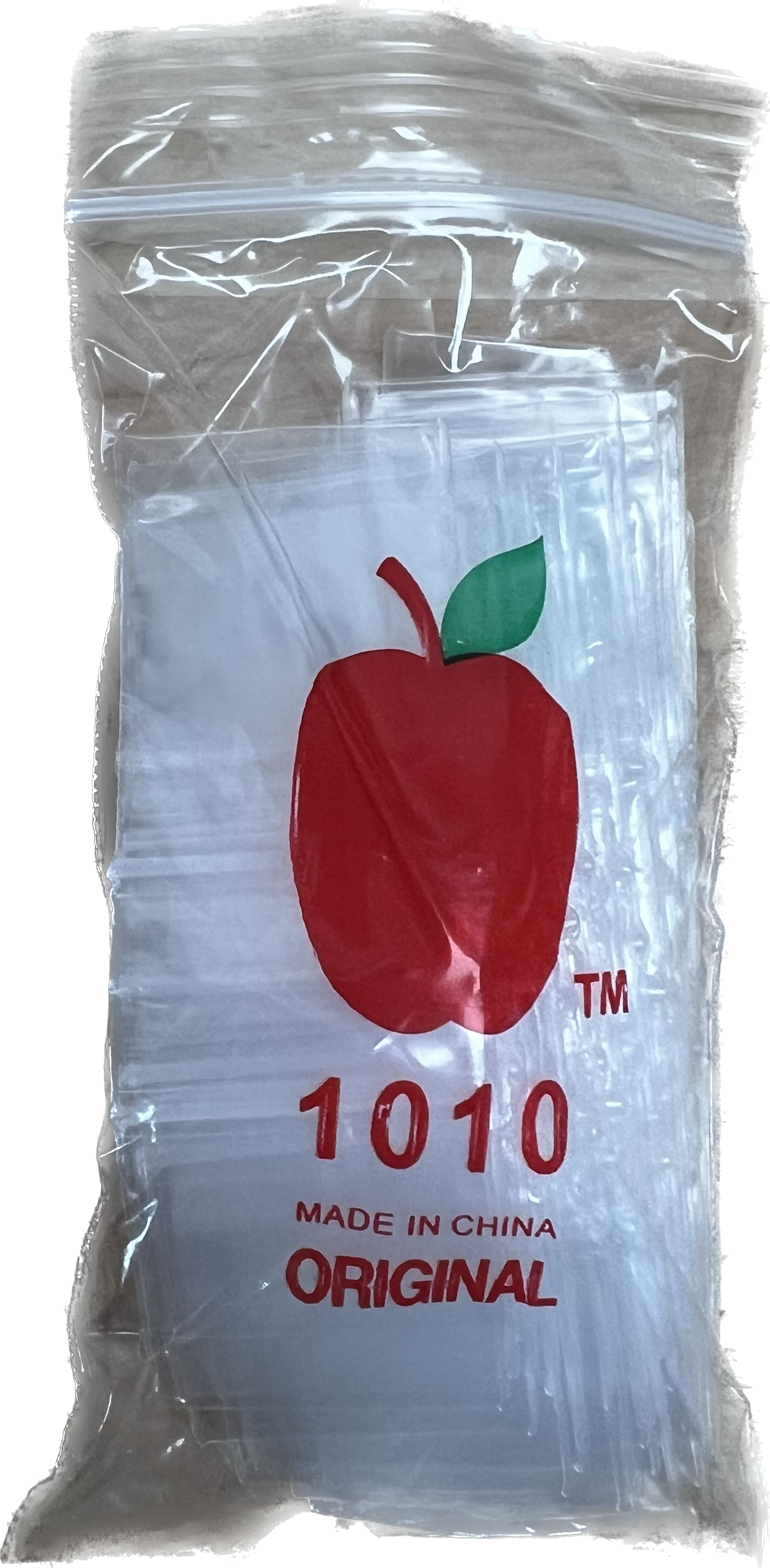 Apple Brand Clear Resealable Bags 1 X 1 BC Smoke Shop