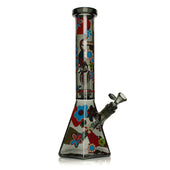 Cheech & Chong Glass 15" Power to the Flower Dual Chamber