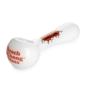 Cheech & Chong Glass 4.5" Getting Loaded Zone Hand Pipe white
