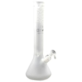 GEAR 14'' Tall Beaker Tube with Worked Top Bong frosted
