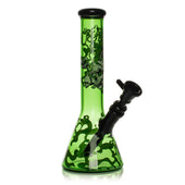 Creature 10” Glow-in-the-Dark Smoking Skulls Water Pipe