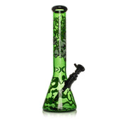 Creature 15” Glow-in-the-Dark Smoking Skulls Water Pipe