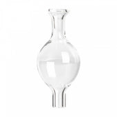 Solid Colour Bubble Carb Cap  clear